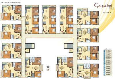 Project Image of 1055.0 - 3030.0 Sq.ft 2 BHK Apartment for buy in Srinija Gayathri Hills