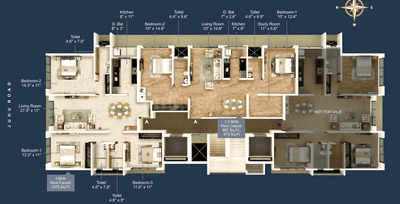 Project Image of 873.0 - 1072.0 Sq.ft 2.5 BHK Apartment for buy in Nav Chetna