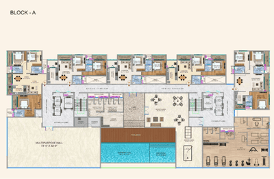 Project Image of 310.0 - 1086.0 Sq.ft 1 BHK Apartment for buy in R R Highline Tower