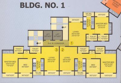 Project Image of 650.0 - 950.0 Sq.ft 1 BHK Apartment for buy in Shubham Garden