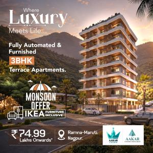 Project Image of 0.0 - 1500.0 Sq.ft 3 BHK Apartment for buy in Aakar Crown