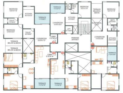 Project Image of 494.0 - 1253.0 Sq.ft 1 BHK Apartment for buy in Dhavel Nilayam