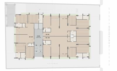 Project Image of 1382.84 - 1495.65 Sq.ft 4 BHK Apartment for buy in Al Chistys Landmark