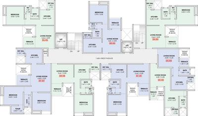 Project Image of 310.0 - 410.0 Sq.ft 1 BHK Apartment for buy in Ratandeep Abhiman Shri B Wing