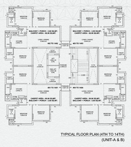 Project Image of 524.2 - 720.75 Sq.ft 2 BHK Apartment for buy in Atlantis Hills