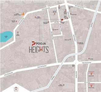 Project Image of 0.0 - 1044.0 Sq.ft 3 BHK Apartment for buy in Pooja Heights