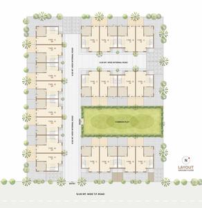 Ahad Anaya Residency Layout Plan 1