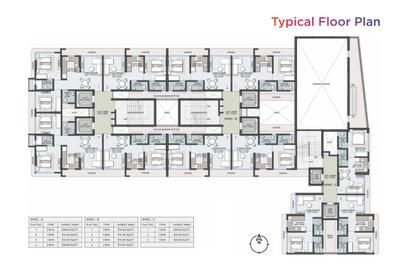 Project Image of 320.0 - 536.0 Sq.ft 1 BHK Apartment for buy in Niketan Sigma Jade
