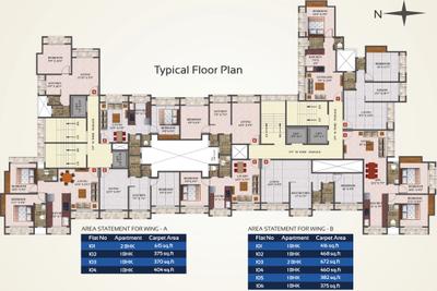 Project Image of 370.0 - 672.0 Sq.ft 1 BHK Apartment for buy in Skywards Regency