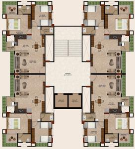 Project Image of 595.0 - 818.38 Sq.ft 2 BHK Apartment for buy in Dobaria Antriksh Heights