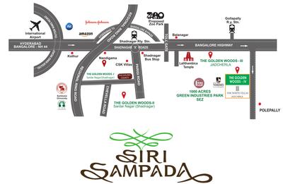 Project Image of 1179.0 - 9117.0 Sq.ft Residential Plot Plot for buy in Siri Sampada The Golden County
