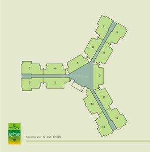 Project Image of 518.0 - 1081.0 Sq.ft 1 BHK Apartment for buy in Hoysala Nestor