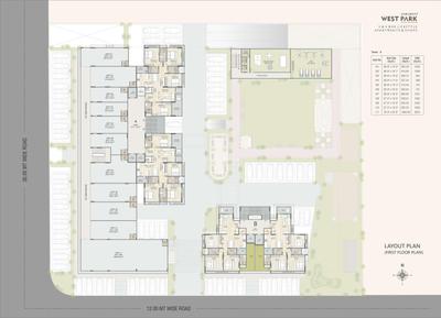 Project Image of 2377.0 - 3220.0 Sq.ft 3 BHK Apartment for buy in Samanvay West Park