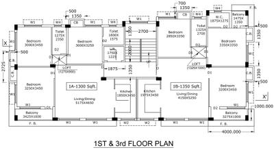Project Image of 1300.0 - 1350.0 Sq.ft 3 BHK Apartment for buy in Bakul Binayak 3