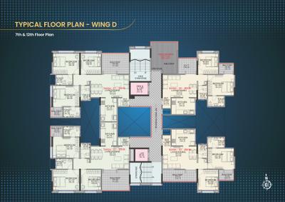 Project Image of 535.0 - 833.02 Sq.ft 2 BHK Apartment for buy in Millennium Amara