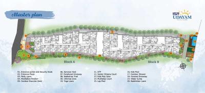 Project Image of 1006.0 - 1400.0 Sq.ft 3 BHK Apartment for buy in ISR Udayam