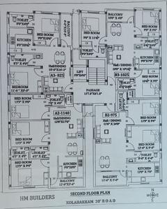 Project Image of 825.0 - 1140.0 Sq.ft 2 BHK Apartment for buy in HM Garden Homes