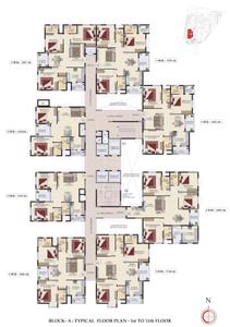 Project Image of 1218.0 - 2082.0 Sq.ft 2 BHK Apartment for buy in Mahindra Ashvita