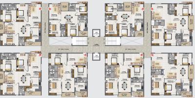 Project Image of 1530.0 - 2060.0 Sq.ft 3 BHK Apartment for buy in Jewel Pride
