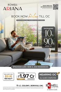 Project Image of 682.0 - 741.0 Sq.ft 2 BHK Apartment for buy in Romell Ariana