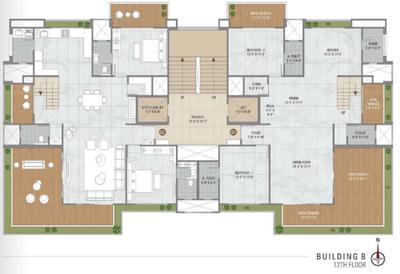 Project Image of 1481.0 - 2253.0 Sq.ft 4 BHK Apartment for buy in Shaly Sky Deck