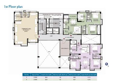 Project Image of 1067.0 - 1319.0 Sq.ft 2.5 BHK Apartment for buy in Utsav