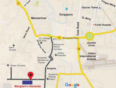 Project Image of 1060.0 - 2865.0 Sq.ft 2 BHK Apartment for buy in Manglam Aananda