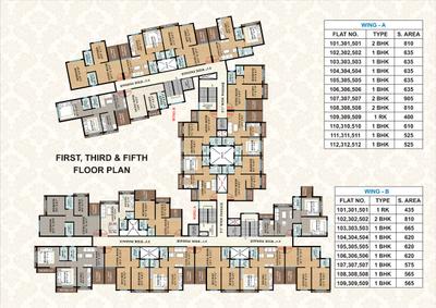 Project Image of 273.0 - 546.0 Sq.ft 1 RK Apartment for buy in Sagar Aradhna