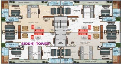 Project Image of 1700.0 - 2200.0 Sq.ft 3 BHK Apartment for buy in Lucky Wow Monk