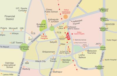 Project Image of 1710.0 - 2640.0 Sq.ft 3 BHK Apartment for buy in Aditya Fortune Heights