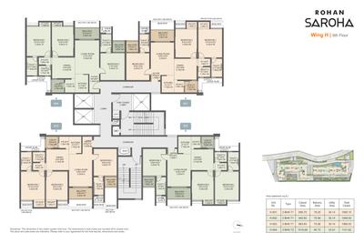 Project Image of 836.0 - 2023.0 Sq.ft 2 BHK Apartment for buy in Rohan Saroha
