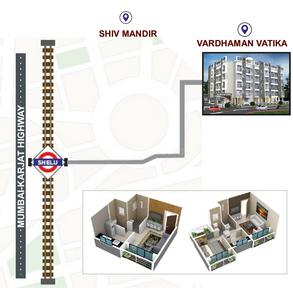 Project Image of 570 Sq.ft 1 BHK Apartment / Flat for sale in Shelu for Rs. 2400000