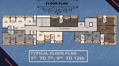 Project Image of 530.0 - 900.0 Sq.ft 1 BHK Apartment for buy in G R Rajputra CHSL