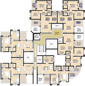 Project Image of 516.0 - 717.0 Sq.ft 2 BHK Apartment for buy in Yashada Life Vishakha Phase II