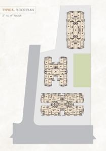 Project Image of 1163.47 - 1694.67 Sq.ft 3 BHK Apartment for buy in Rashmi Ombre