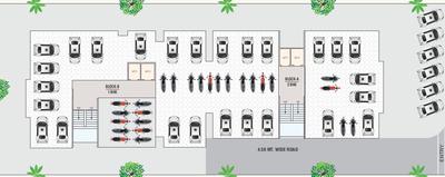 Project Image of 363.0 - 575.0 Sq.ft 1 BHK Apartment for buy in Madhav Vrundavan Residency
