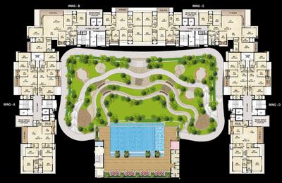 Project Image of 1168.64 - 2291.64 Sq.ft 3 BHK Apartment for buy in Goodwill Wisteria