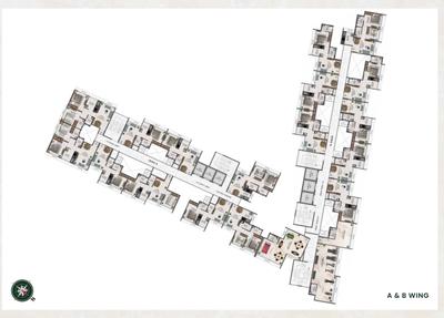 Project Image of 349.0 - 437.0 Sq.ft 1 BHK Apartment for buy in Gami Tiara