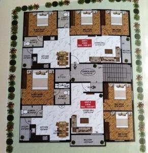 Project Image of 1400.0 - 1425.0 Sq.ft 3 BHK Apartment for buy in Avighna Aarna Royal