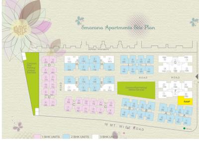 Project Image of 760 Sq.ft 1 BHK Apartment / Flat for sale in Vejalpur for Rs. 3400000