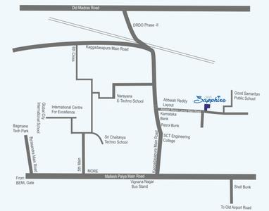 Project Image of 1100.0 - 1190.0 Sq.ft 2 BHK Apartment for buy in SLVS Sapphire