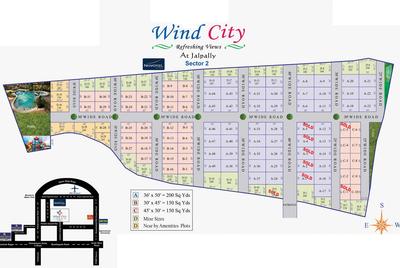 Project Image of 1287.0 - 1800.0 Sq.ft Residential Plot Plot for buy in Pride Wind City