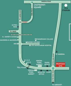 Project Image of 330.0 - 414.0 Sq.ft 2 BHK Apartment for buy in Vishal Kanchanganga Cluster 1
