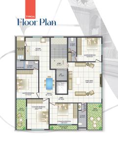 Project Image of 0.0 - 2500.0 Sq.ft 4 BHK Apartment for buy in Anaya Enclave 3