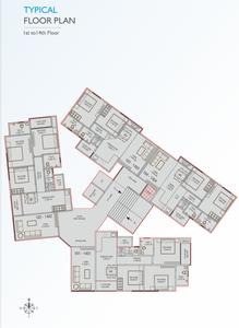 Project Image of 560.8 - 928.0 Sq.ft 2 BHK Apartment for buy in Shree Sparsh Skyview