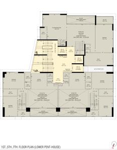 Project Image of 2538.56 - 5954.38 Sq.ft 4 BHK Penthouse for buy in Aaryan Aayam