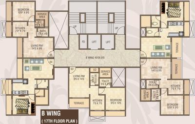 Project Image of 660.0 - 1325.0 Sq.ft 1 BHK Apartment for buy in Dev Luxuria