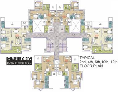 Project Image of 459.4 - 582.0 Sq.ft 2 BHK Apartment for buy in Mittal Sun Exotica Phase 1