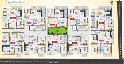 Project Image of 1013.0 - 1450.0 Sq.ft 2 BHK Apartment for buy in VSM Gangothri SLV Meadows