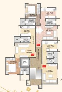 Project Image of 545 Sq.ft 1 BHK Apartment / Flat for sale in Dombivli East for Rs. 3200000
